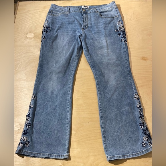 VIP Honey Flare Leg Jeans 4 XL (KK) - Picture 7 of 13